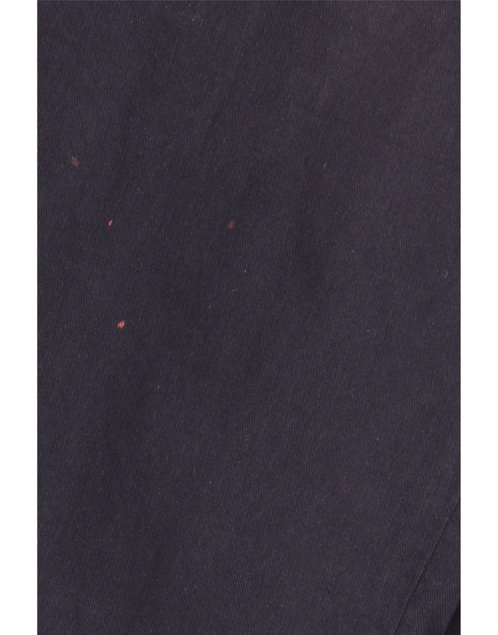 DOCKERS Pantaloni chino dritti da uomo W34 L27 cotone blu navy