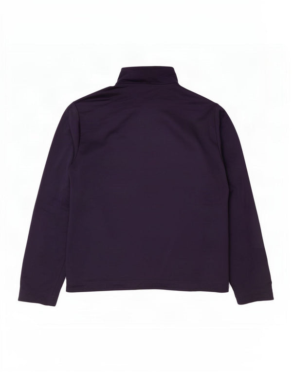 Giacca da tuta da uomo Puma Large in poliestere color block blu navy