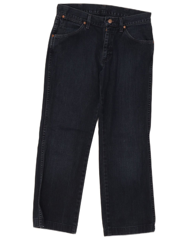 Jeans dritti Alaska da uomo Wrangler W30 L26 cotone blu navy