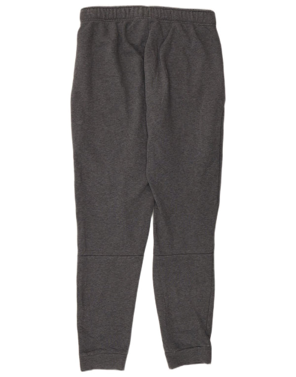 Nike Mens Dri Fit Tracksuit Trousers Joggers Small  Grey Flecked Cotton