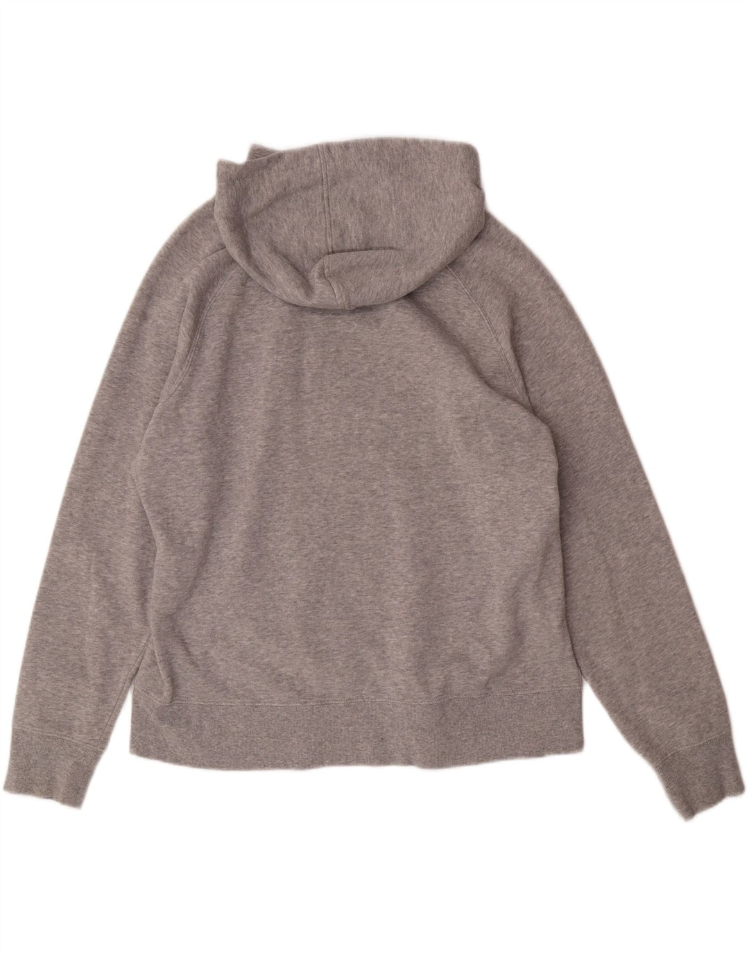 NEW BALANCE Womens Hoodie Jumper UK 14 Medium Grey Vintage New Balance and Second-Hand New Balance from Messina Hembry 