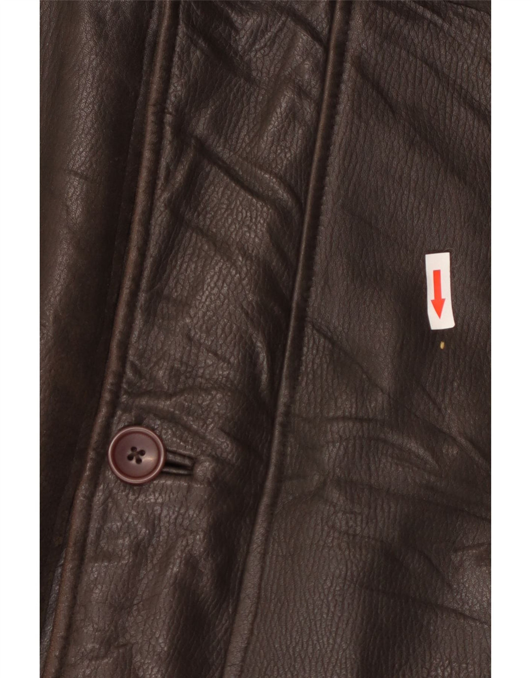 Cappotto in pelle da uomo Blackthorn IT 52 XL in pelle marrone