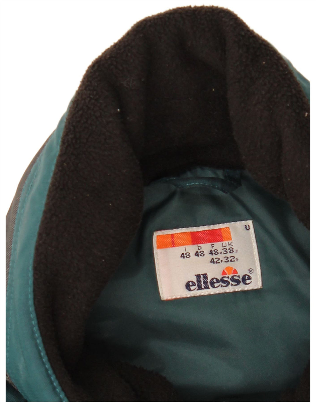 Giacca a vento con cappuccio da uomo Ellesse UK 38 Colore verde medio