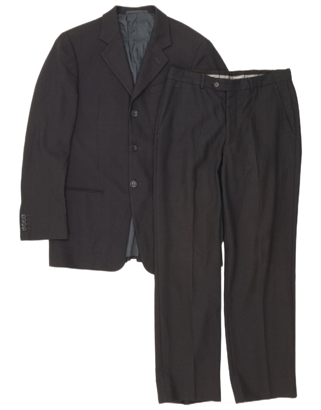 Armani Collezioni Abito da Uomo a 3 Bottoni in 2 Pezzi Grigio Medio