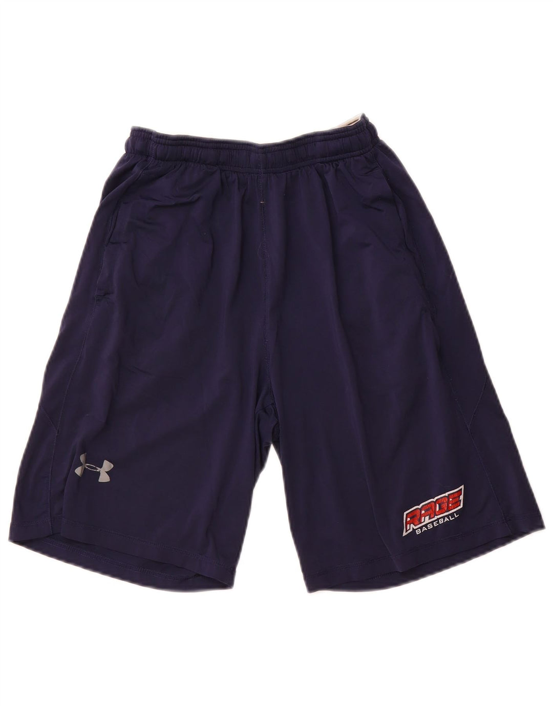 Pantaloncini sportivi Under Armour da uomo Rage Baseball Graphic piccoli blu navy