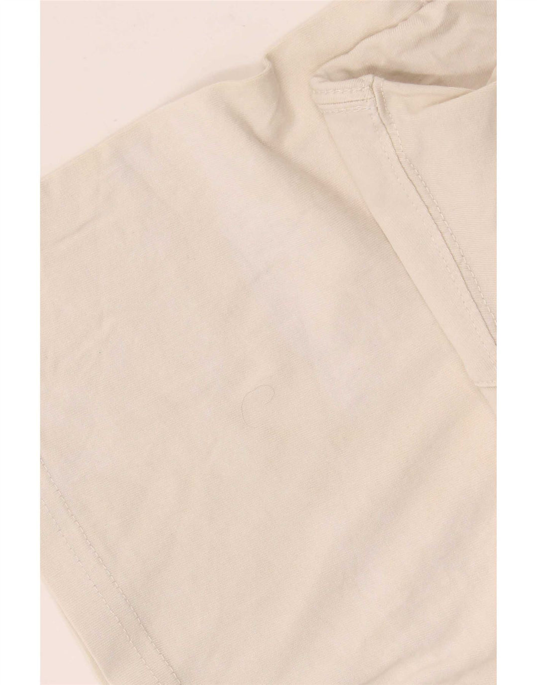 T-shirt da uomo Nike Top in cotone bianco sporco medio