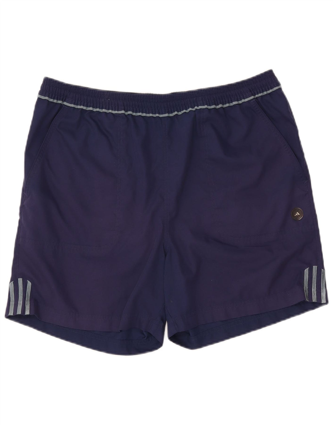 Pantaloncini sportivi Adidas da uomo grandi blu navy