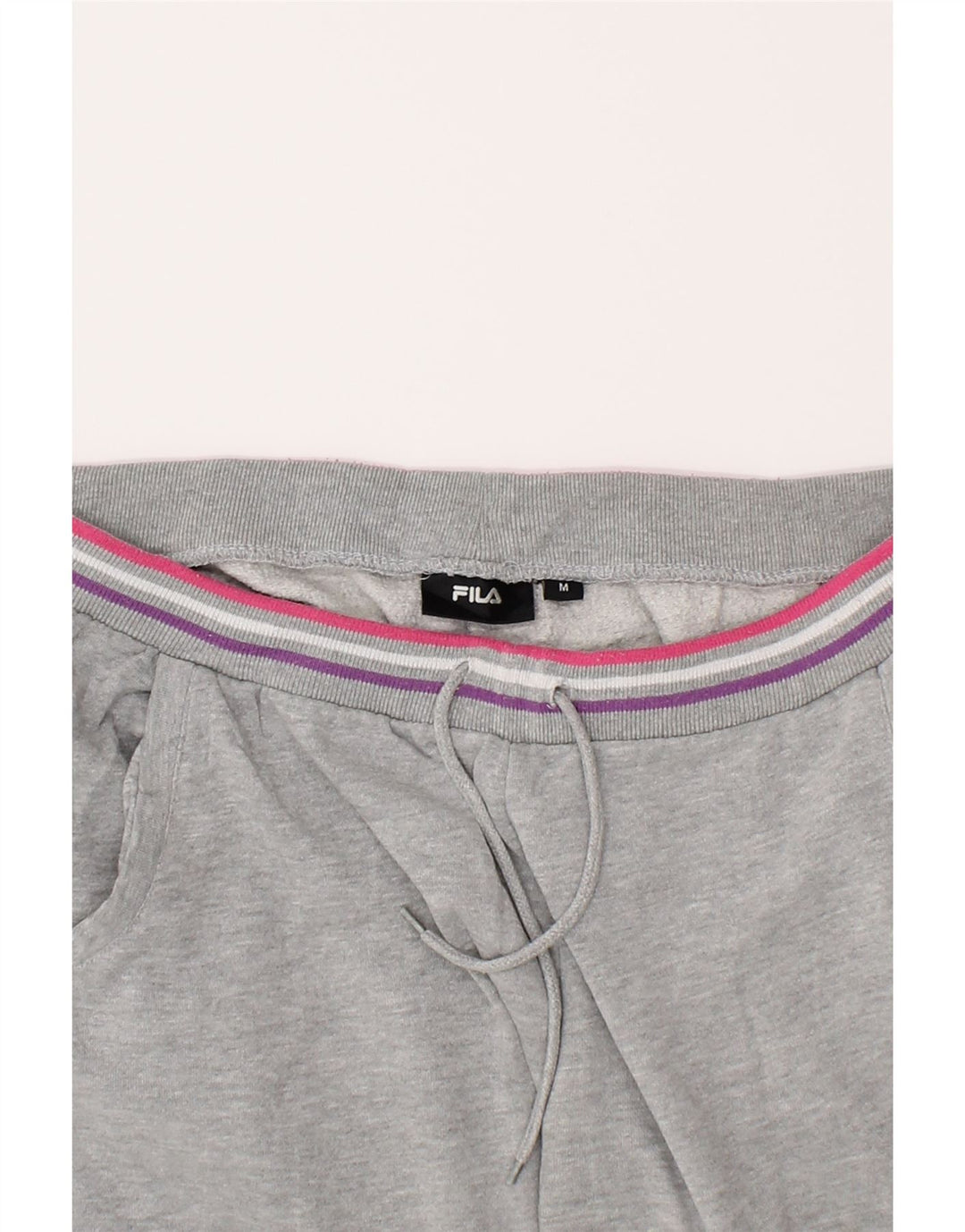 FILA Womens Tracksuit Trousers UK 14 Medium Grey Vintage Fila and Second-Hand Fila from Messina Hembry 