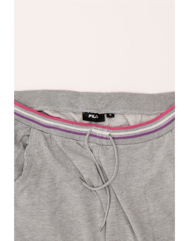FILA Womens Tracksuit Trousers UK 14 Medium Grey Vintage Fila and Second-Hand Fila from Messina Hembry 