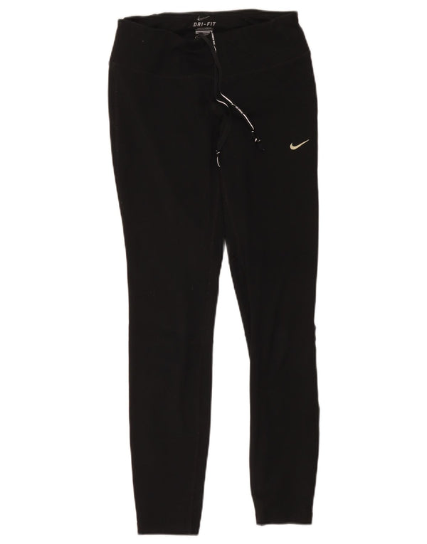 Leggings Nike Dri Fit da donna UK 6 XS poliestere nero