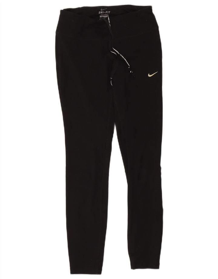 Leggings Nike Dri Fit da donna UK 6 XS poliestere nero