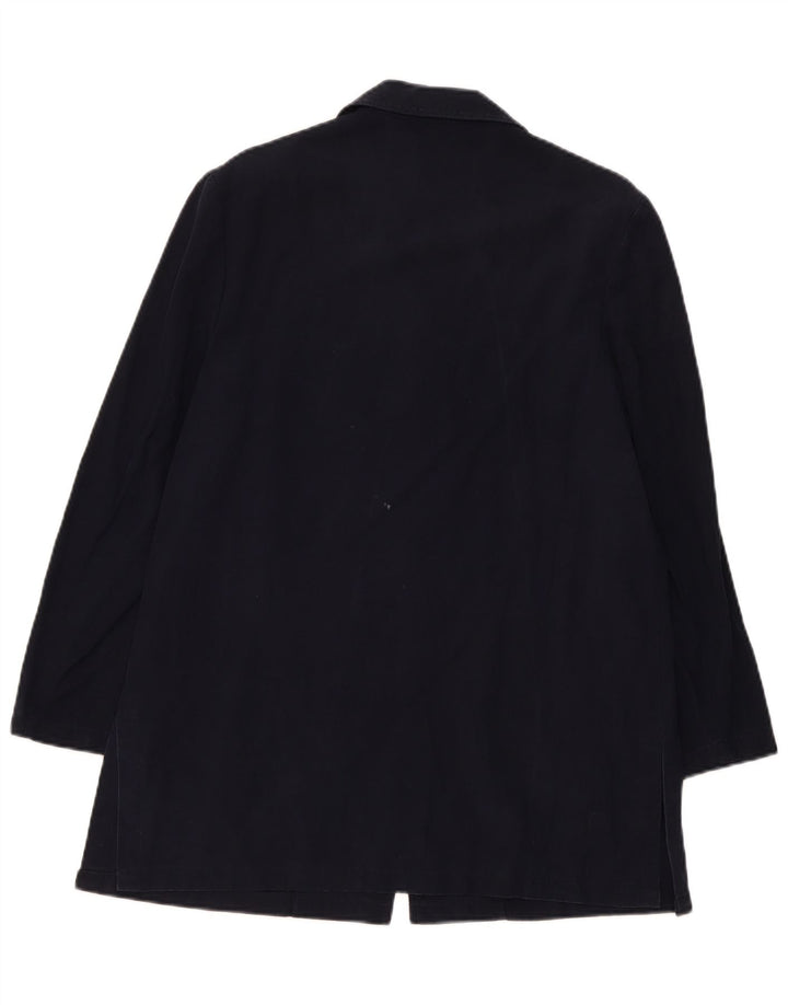 Giacca blazer St. Michael da donna Marks & Spencer UK 14 grande blu navy