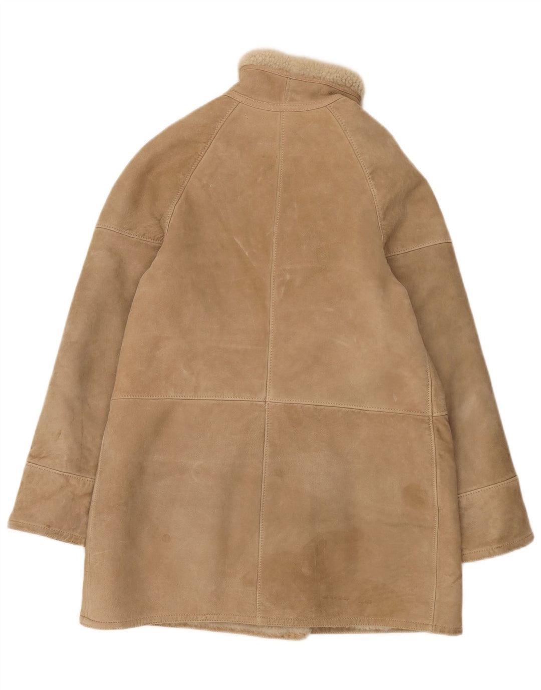 Cappotto Shearling Donna Cristiano Di Thiene IT 44 Beige Medio