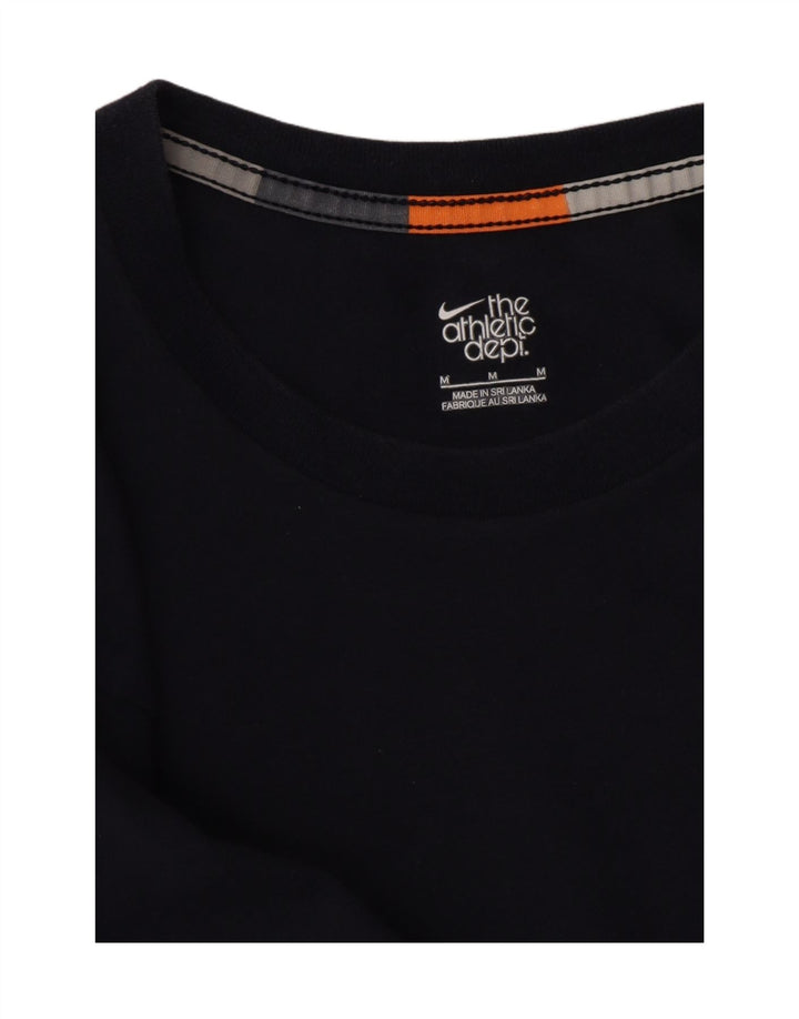 NIKE Mens Graphic T-Shirt Top Medium Navy Blue Vintage Nike and Second-Hand Nike from Messina Hembry 