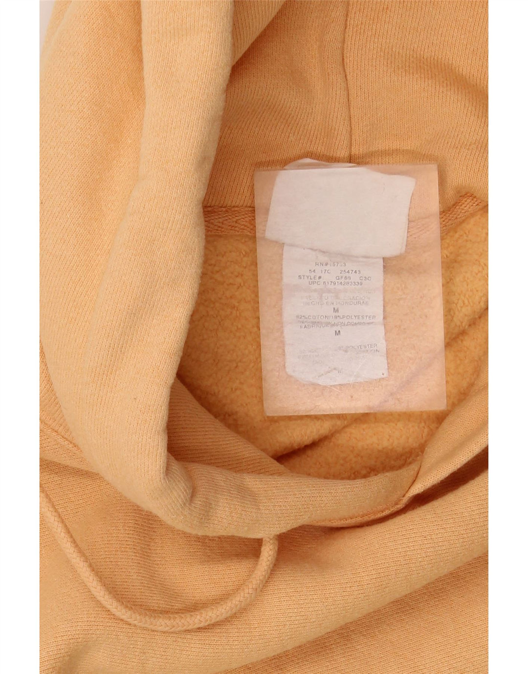 Felpa con cappuccio da uomo Champion in cotone beige medio