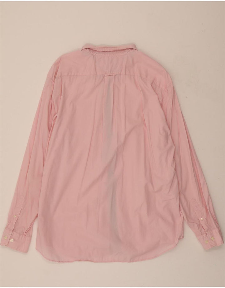 NAUTICA Mens Shirt 2XL Pink Cotton Vintage Nautica and Second-Hand Nautica from Messina Hembry 