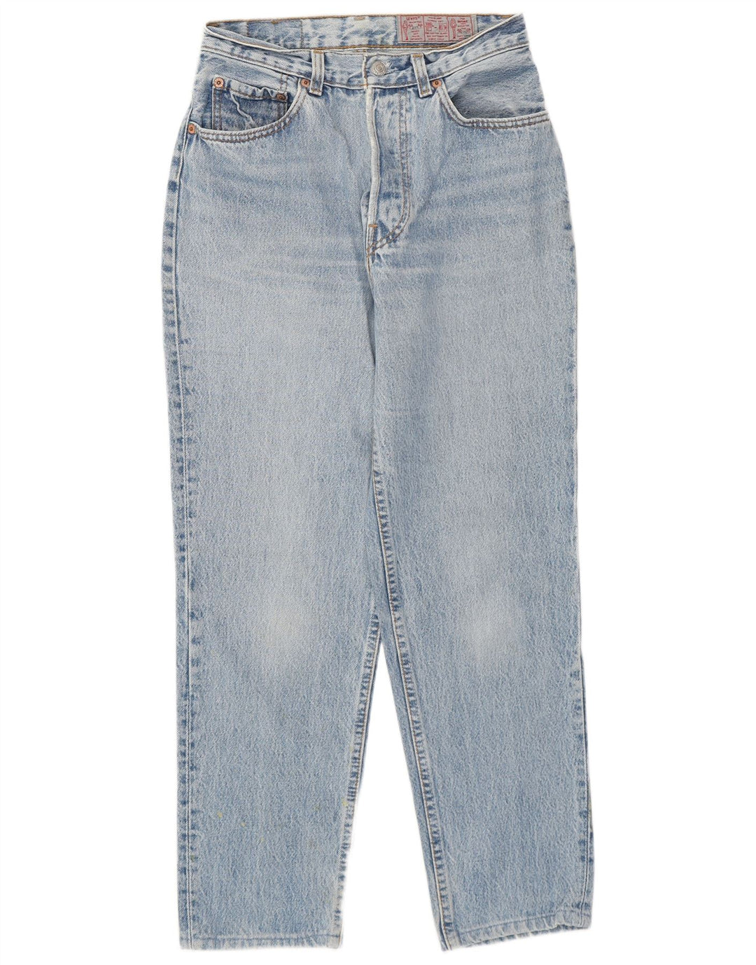 Jeans dritti Levi's 501 da donna W28 L27 cotone blu