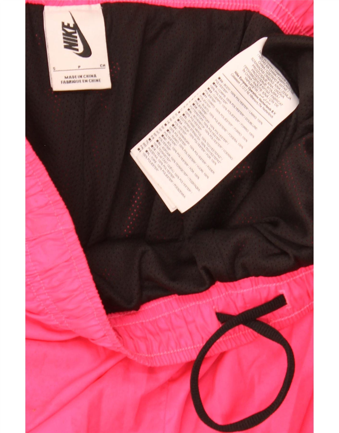 Pantaloni da tuta da donna Nike Joggers UK 10 Small Rosa Poliestere