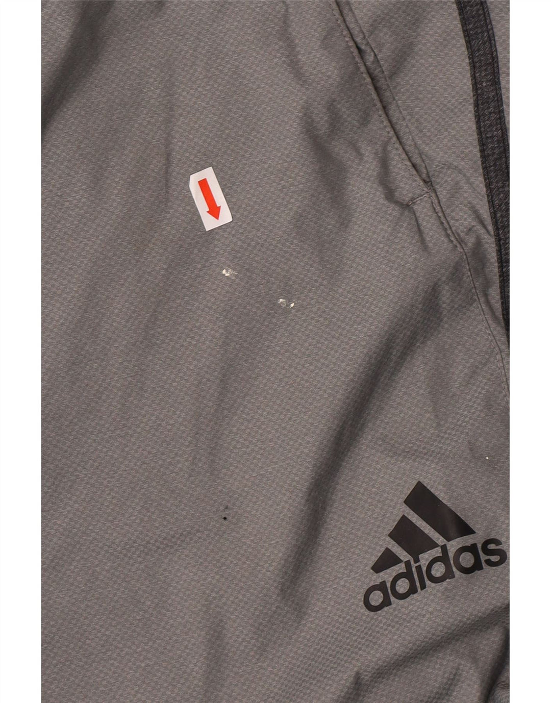 ADIDAS Mens Tracksuit Trousers Large  Grey Nylon