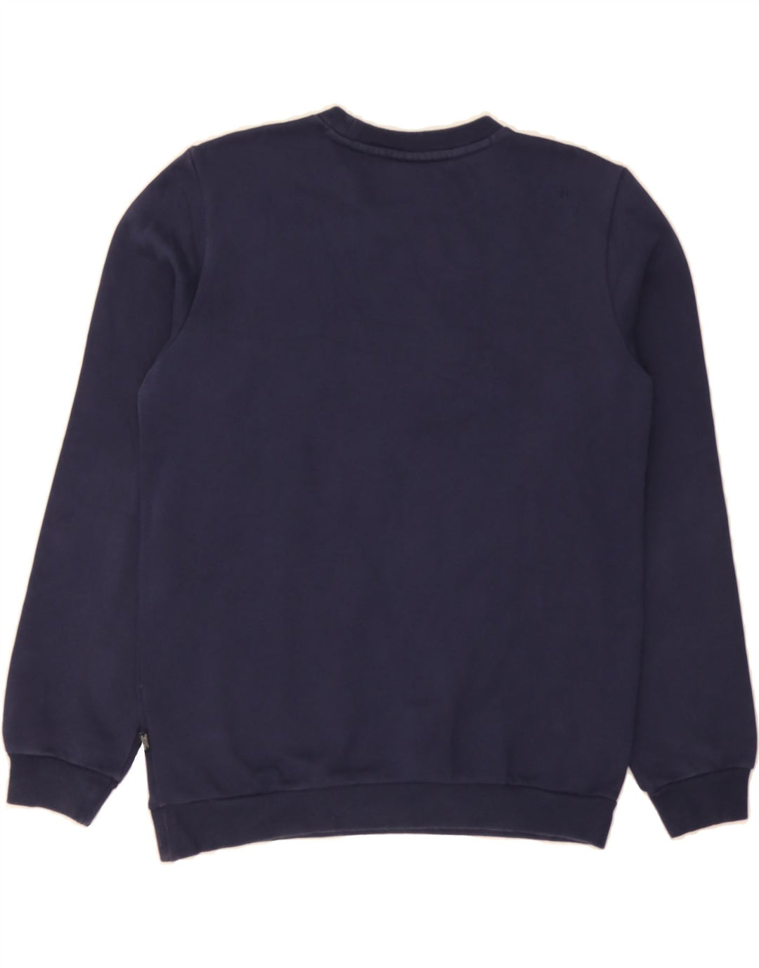 PUMA Boys Graphic Sweatshirt Jumper 13-14 Years Navy Blue Cotton Vintage Puma and Second-Hand Puma from Messina Hembry 