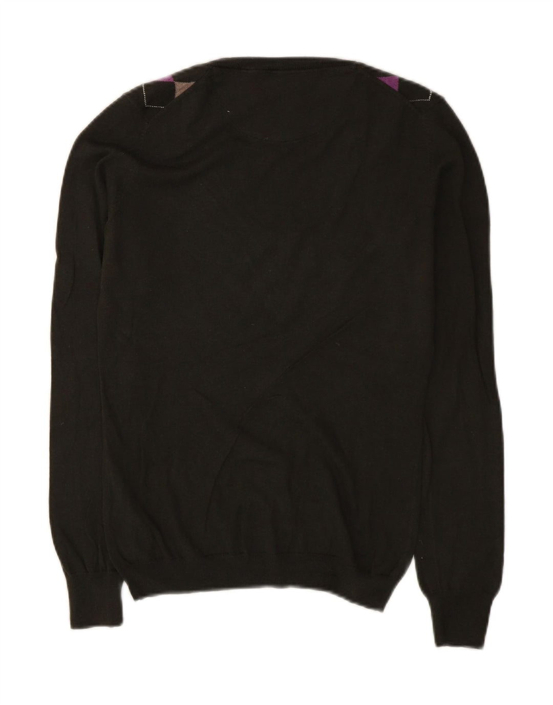 Maglione maglione con scollo a V da donna Massimo Dutti UK 12 Verde medio