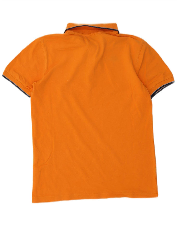 Polo Kappa da uomo arancione medio