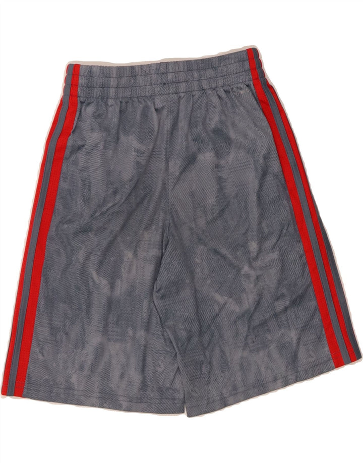 ADIDAS Boys Sport Shorts 9-10 Years Medium Grey Polyester Vintage Adidas and Second-Hand Adidas from Messina Hembry 