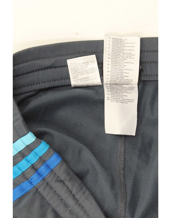 Pantaloni da tuta da uomo Adidas UK 36/38 Small Poliestere grigio