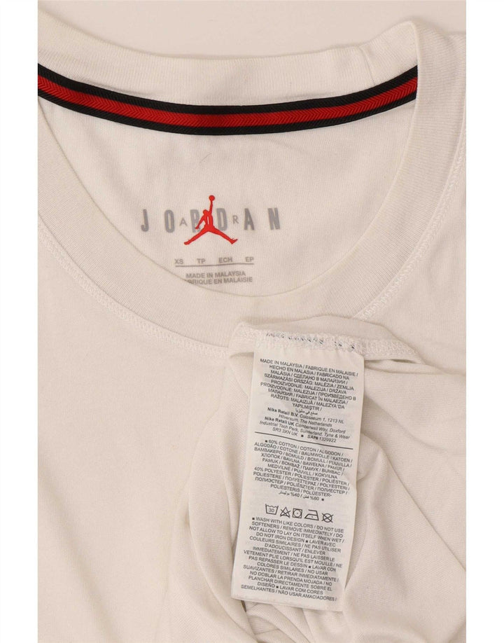 Gilet da uomo Jordan XS in cotone bianco