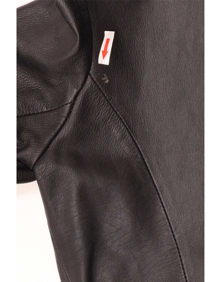 Cappotto in pelle da donna Calculus UK 14 medio nero