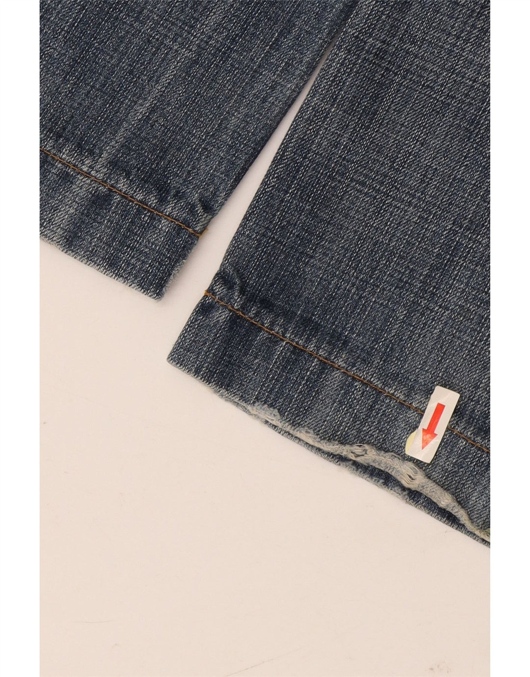 Jeans dritti invecchiati da uomo Dolce & Gabbana IT 48 medio W32 L33 blu