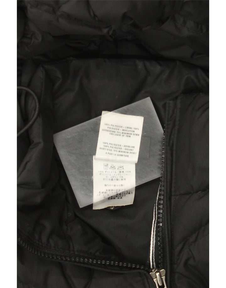 Cappotto imbottito con cappuccio da donna Patagonia UK 10 piccolo poliestere nero