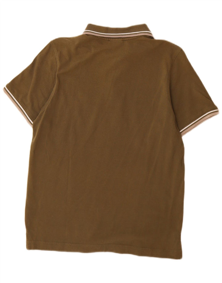 Polo da uomo Lotto Small in cotone kaki