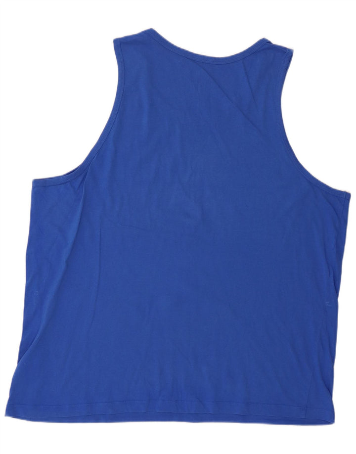 Canotta Nike da uomo 2XL in cotone blu