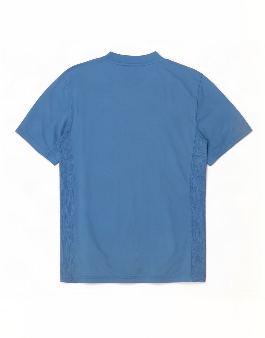T-shirt Nike Dri Fit da uomo, top in poliestere blu medio
