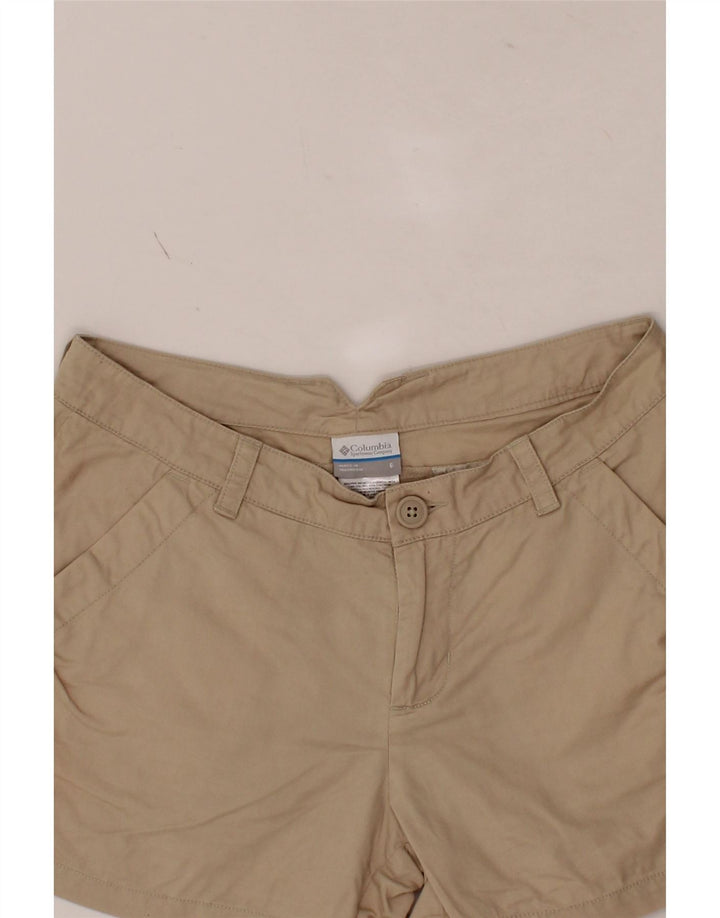 COLUMBIA Womens Chino Shorts US 6 Medium W30  Beige Cotton Vintage Columbia and Second-Hand Columbia from Messina Hembry 