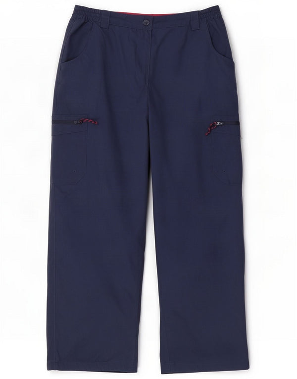 Mountain Warehouse Pantaloni cargo a vita alta da donna UK 12 Medium W30 L27 Na