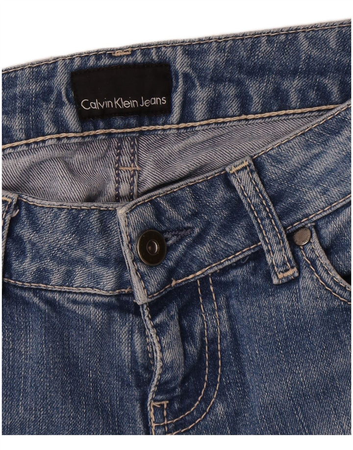 Jeans slim da donna Calvin Klein W28 L30 Blu