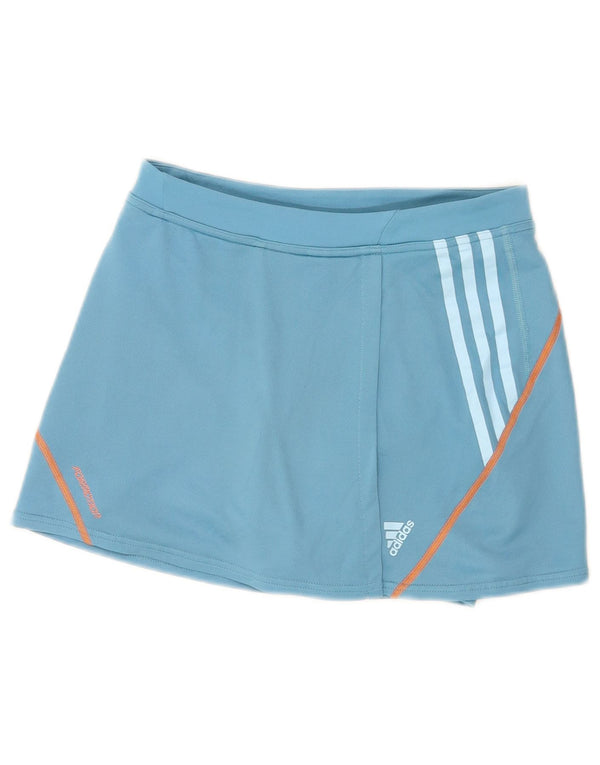 Adidas Womens Skort UK 10 Small Blu Poliestere