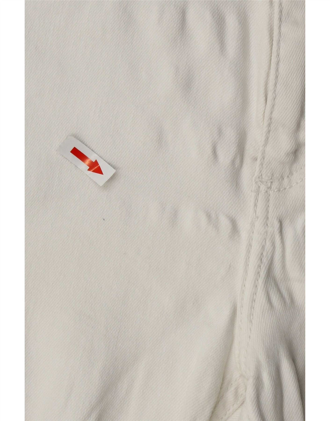 Pantaloni corti dritti da donna Zara grandi W32 L25 bianchi