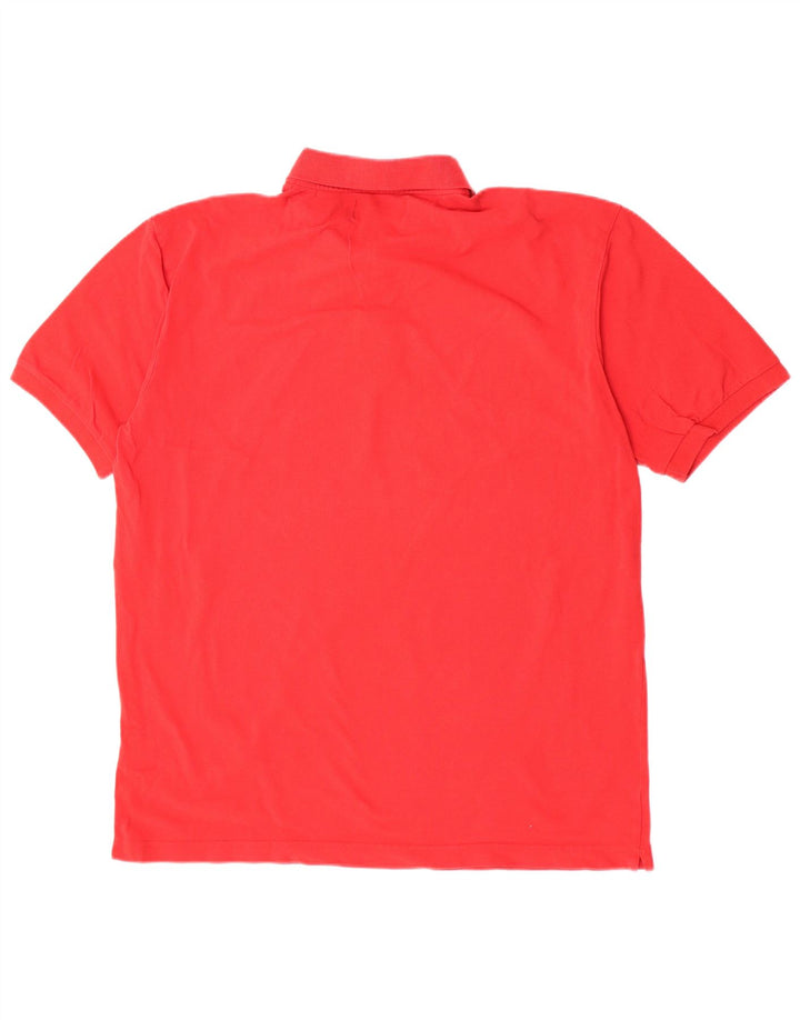 Polo Kappa Uomo 3XL Cotone Rosso