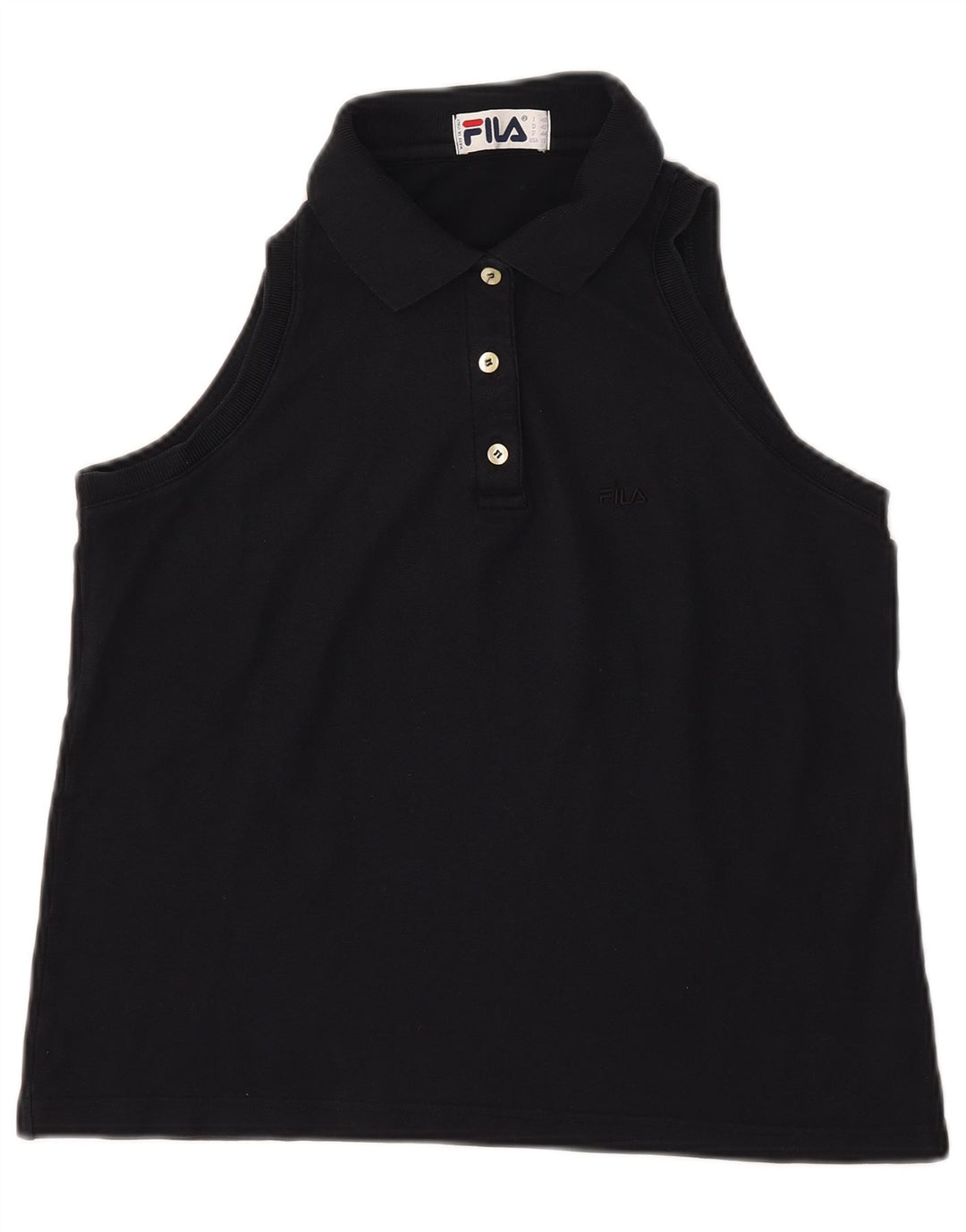 Polo senza maniche da donna FILA IT 48 XL Blu Navy