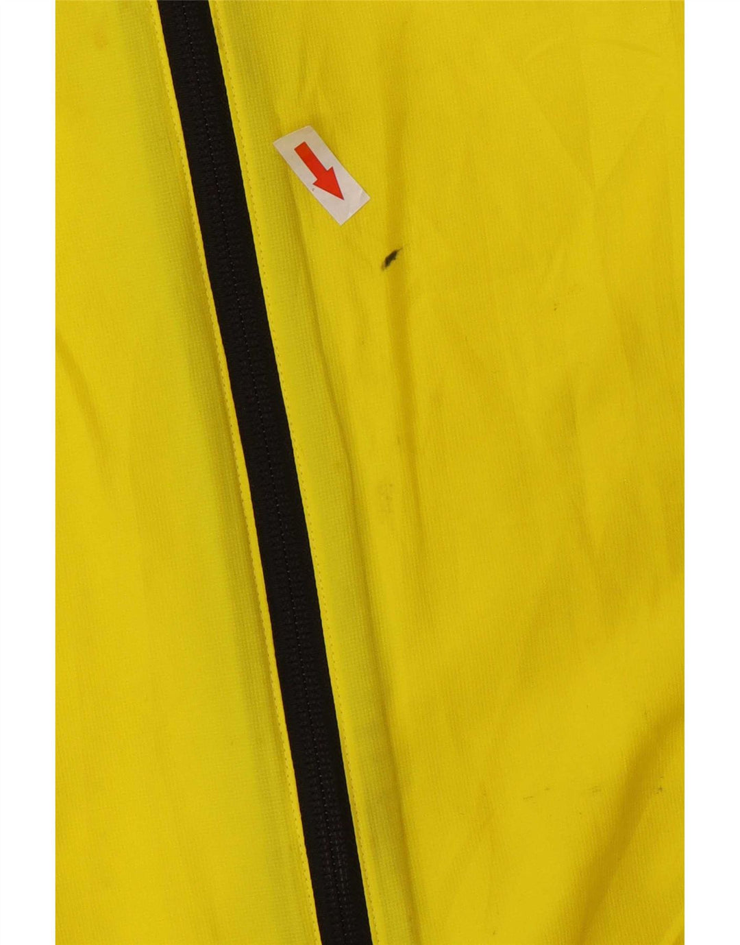 Giacca antipioggia Adidas Clima Proof da uomo UK 40 Large Giallo Poliestere