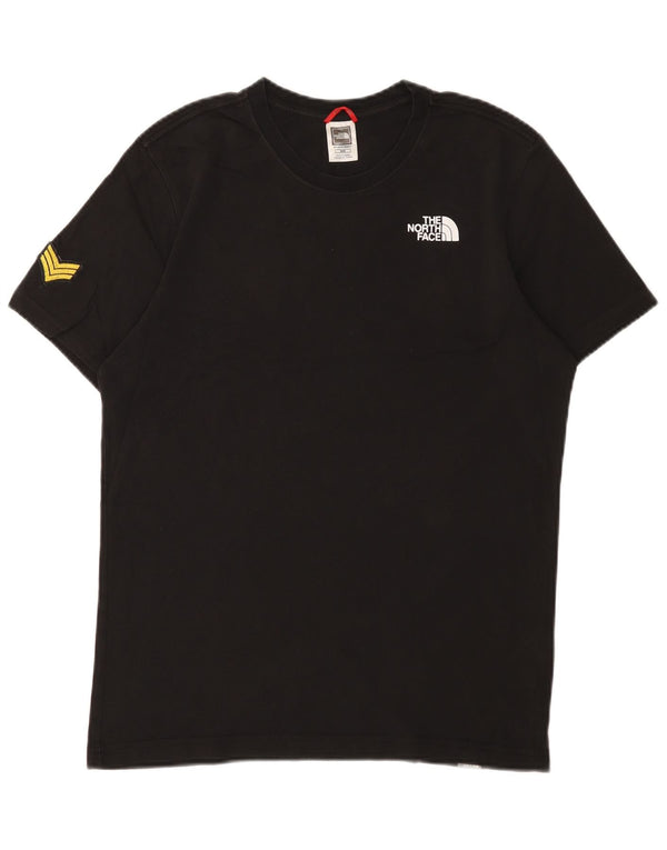 T-shirt grafica da uomo The North Face Top in cotone nero medio
