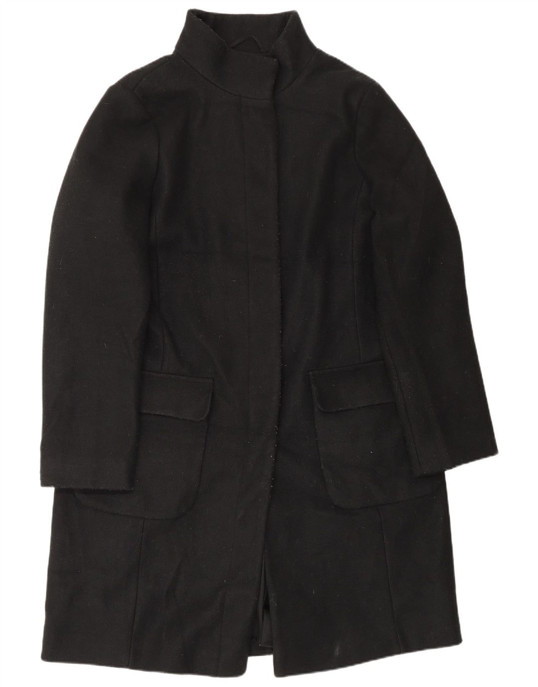 Cappotto da donna Marks & Spencer UK 16 grande poliestere nero