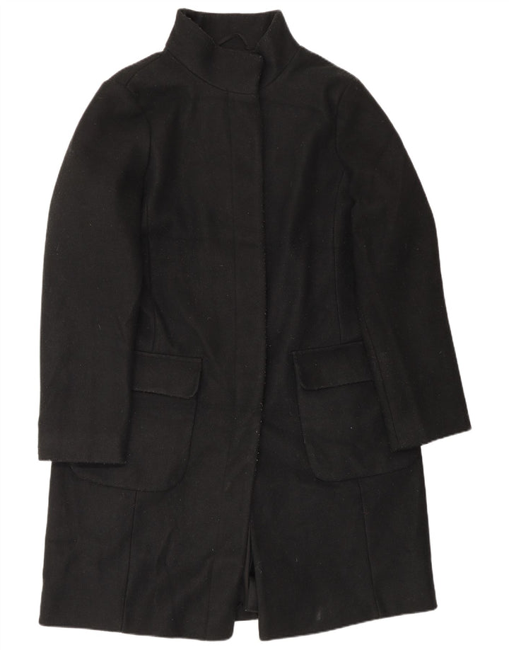 Cappotto da donna Marks & Spencer UK 16 grande poliestere nero