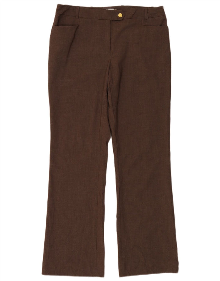 Pantaloni casual Bootcut da donna Calvin Klein US 6 Medium W32 L32 Marrone