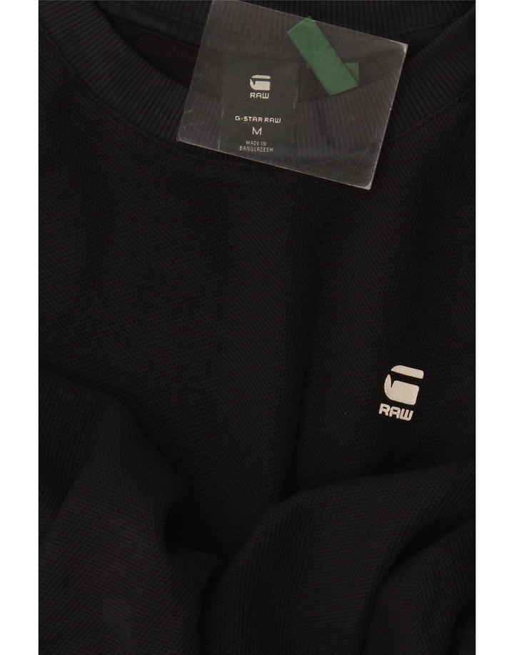 Felpa da uomo G-Star Maglione medio nero
