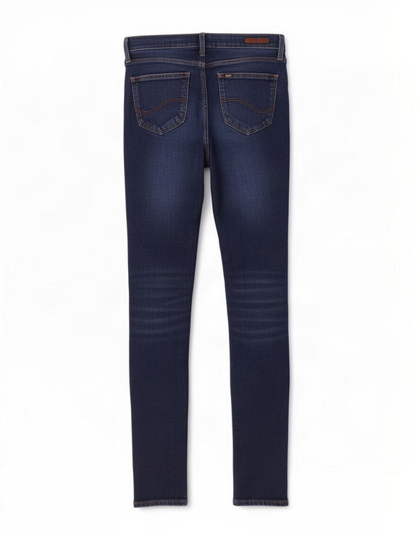 Jeans skinny Lee Scarlett da donna W32 L33 cotone blu navy