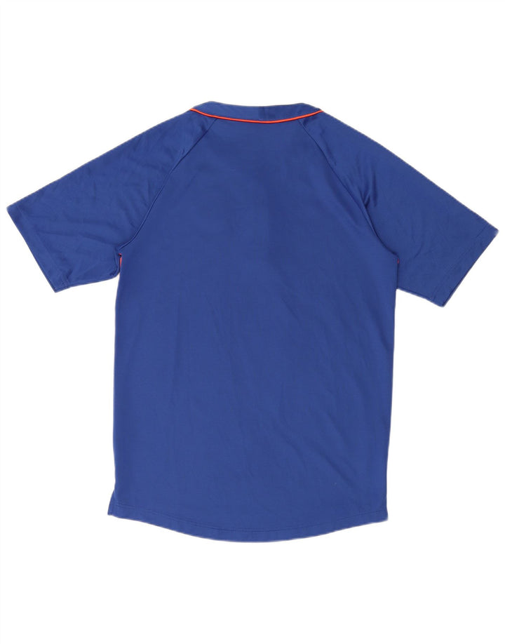 T-shirt da uomo Nike New York Mets, piccola, in poliestere color block arancione